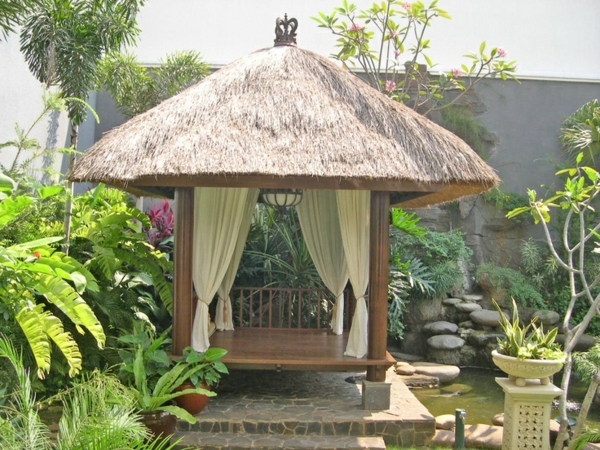тропически идея-градина беседка построена в-garden--