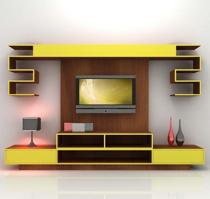 tv-τοίχο συσσώρευση δική-build-εξαιρετική εμφάνιση TV-τοίχο Εαυτός