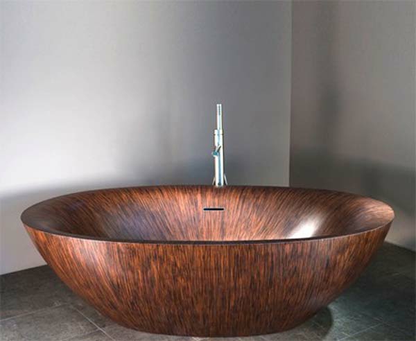 ultramoderno bañeras de madera de diseño moderno