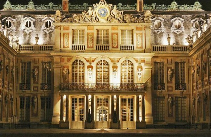 Палас-Версай-Франция-барокова епоха-мода в архитектурата - красива картина