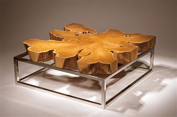 Jedinstveni stolovi-za-drva-kava stol dizajn