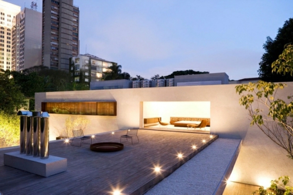 urbanističko-krovna terasa kat svjetlo šljunka-drveni pod-ognjište-fiks