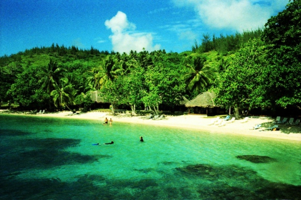 vacances en Polynésie française-vert et beau