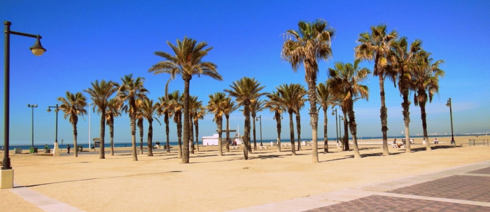 Valencia-paras-strande-the-kaunis-rannat-in-Europe-viileä tapetti