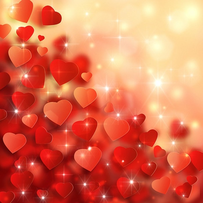 Валентин тапет красив фон Small-красиво сърце