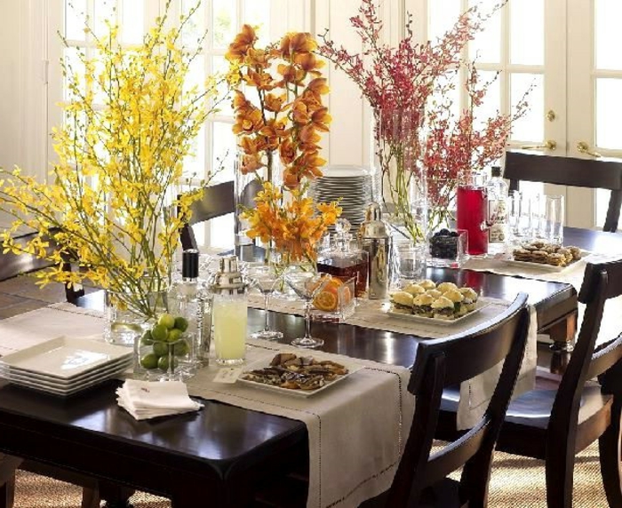 vázák-deco-ötletek színű színű-on-the-table