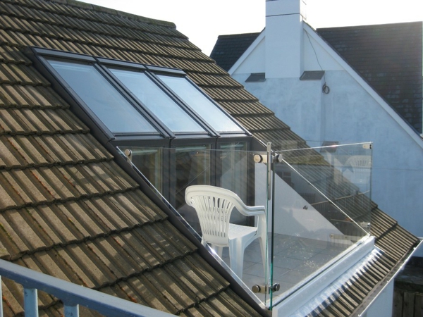 VELUX покрива балкон-Пример 3