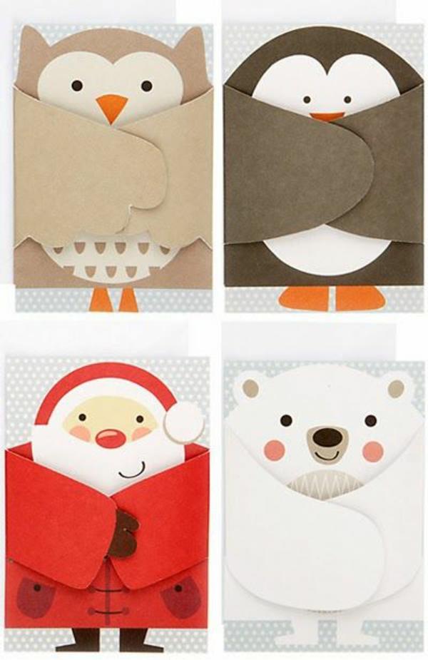 four-great - ideas-para-diseño-de-Tarjetas de Navidad