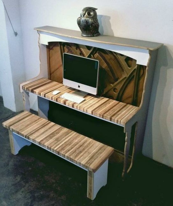 ретро мебели рециклиране-креативен дизайн