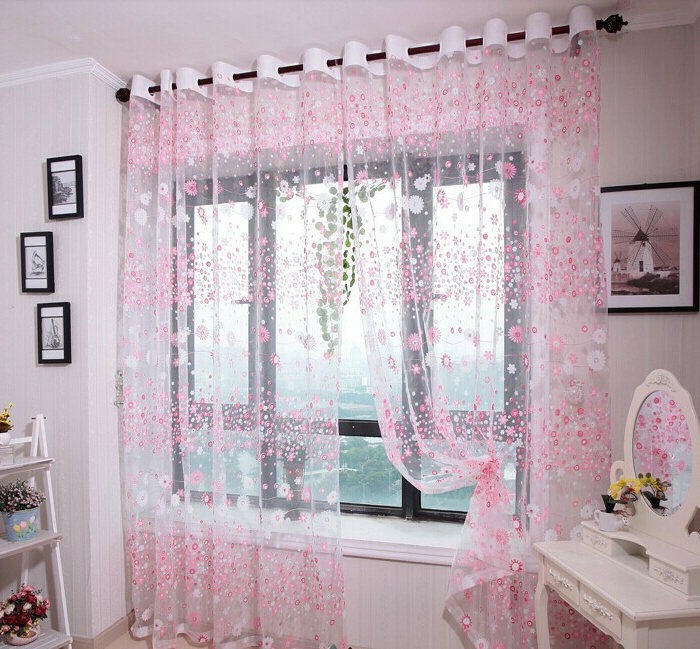 cortinas para la juventud habitación interesante Rosy Outfit