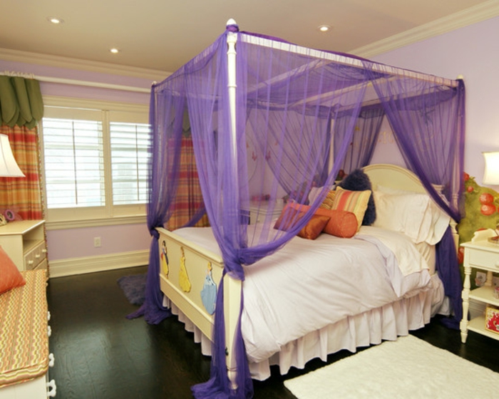 cortinas para la juventud hermoso dormitorio-modelo por camas