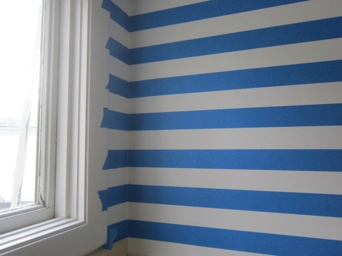 predložak za bojanje slikarice dizajn vrpce u boji zida kreativni dizajn ideje-zid