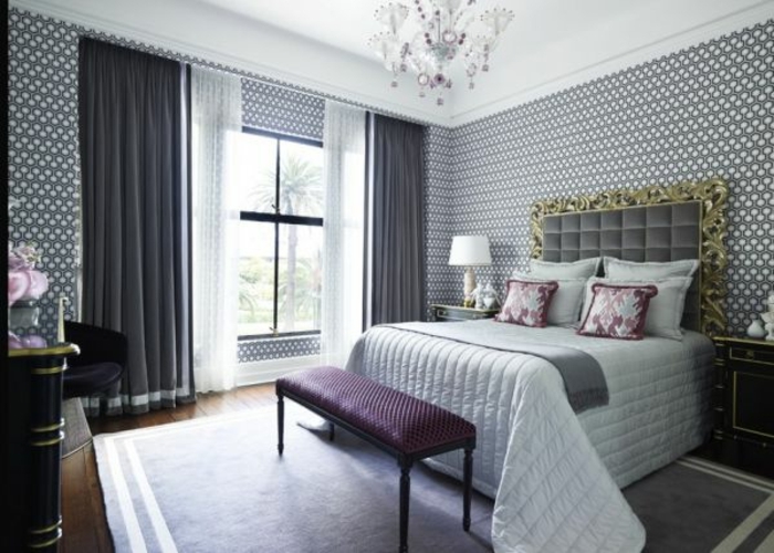 стени Styler с цвят-черен-в-спални