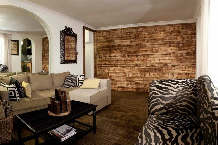 सजाने दीवारों लकड़ी दीवार खपरैल-महान रहने वाले कमरे