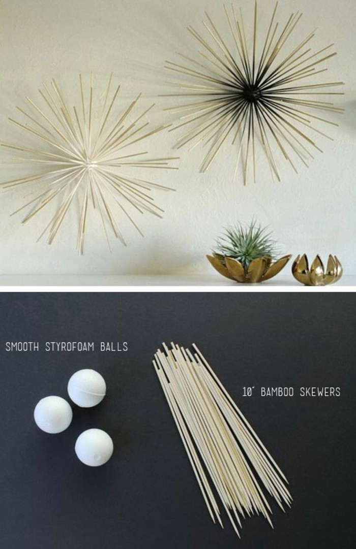 wanddeko-se-bi-zidne dekoracije-ideje-zvijezda-kolovoz-bambus-sebe-make