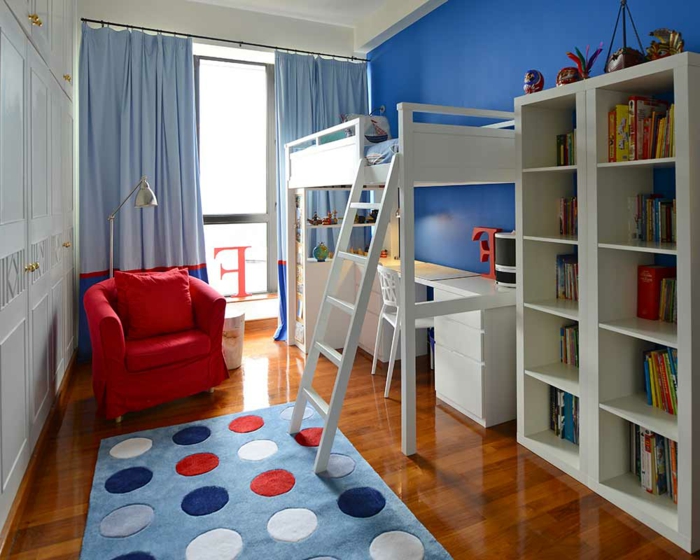Décorateur mur pour les jeunes chambres au calme chambre-