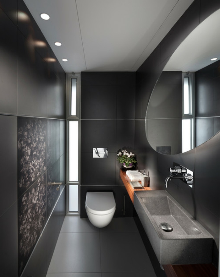 стена цвят-баня-тъмно-сиво-дизайн