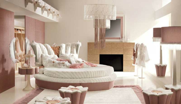 seinä-värit-trendit-kaunis makuuhuone-tyylikäs vuode