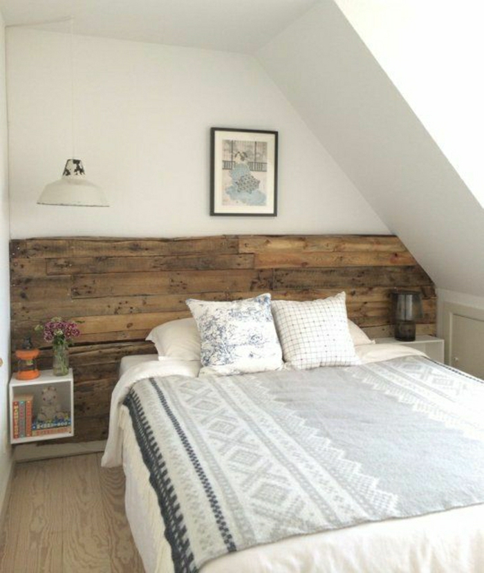 стена дизайн дърво-красивите стени-дневна стена дизайн-Bedrooms--