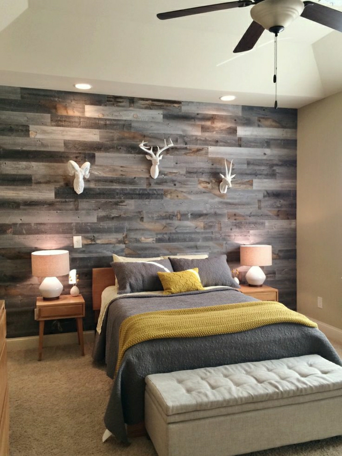 стена дизайн дърво-красивите стени-дневна стена дизайн спалня-вдъхновение