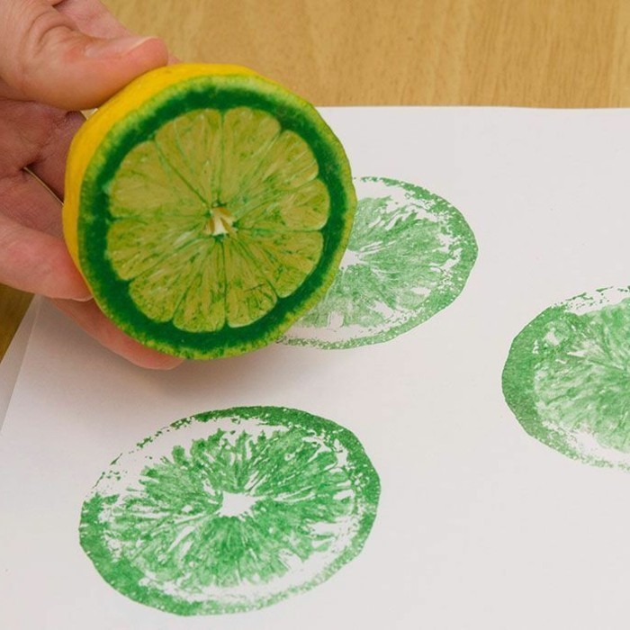falkiképzéshez-with-szín-citromos szelet-bemalung-zöld színű
