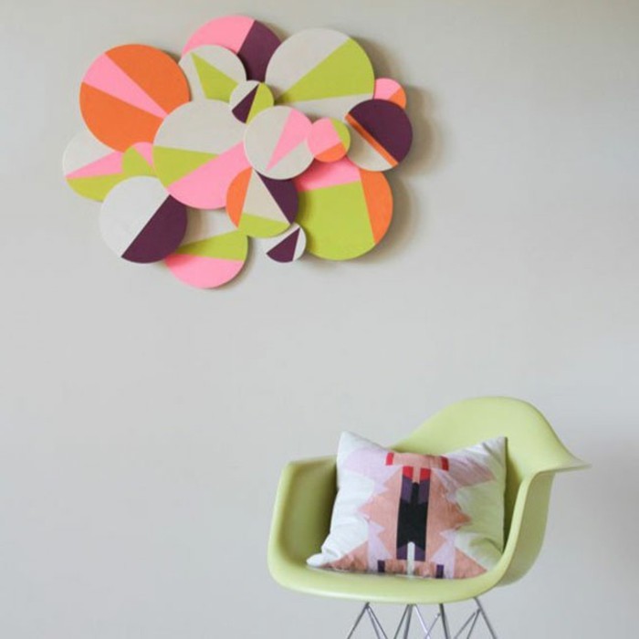 pared de diseño de bricolaje-hacer-beautiful-diseño-papel-flores