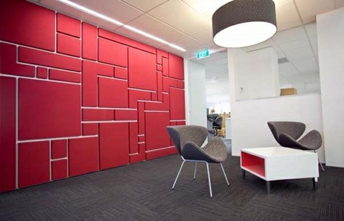 crveno zida zida dizajn panel-panel 3d panel-panel zida dizajna u crvene