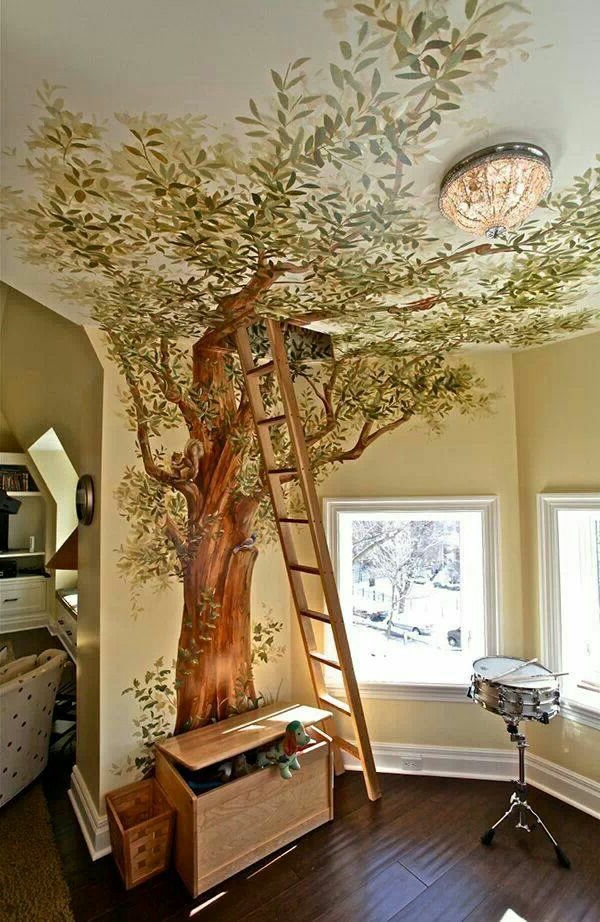 Mural art-ötletek-tree-Kinde szoba