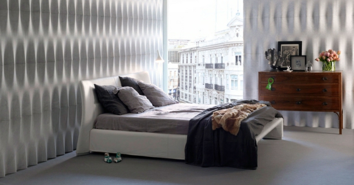 стенно покритие - пано-пано 3D пано-пано стена дизайн спалня