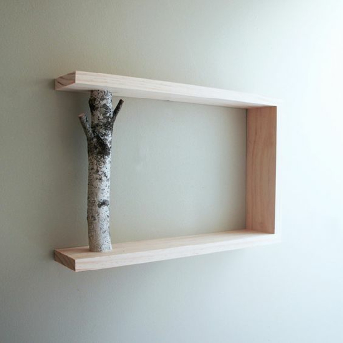 estantería de pared creativo-propio-build-AST-madera-DIY-ideas-pared de diseño cuadrados estantería