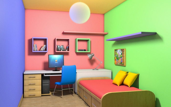 wanfarben-combinaisons-couleurs-en-colorées chambres