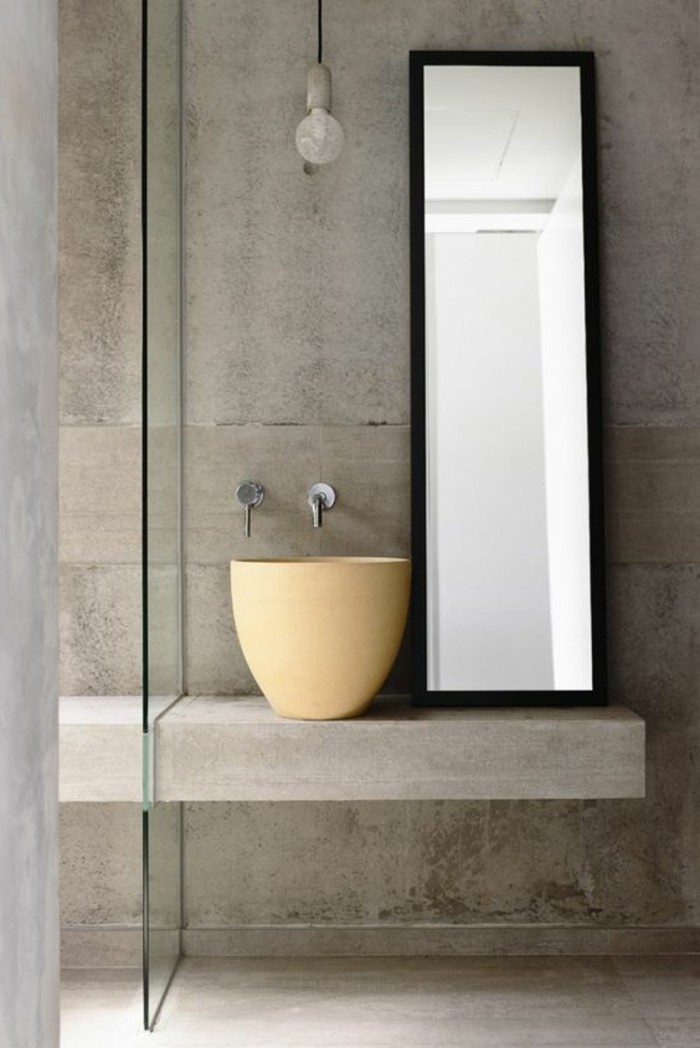 lavabo de consola-moderno-diseño-de-baño