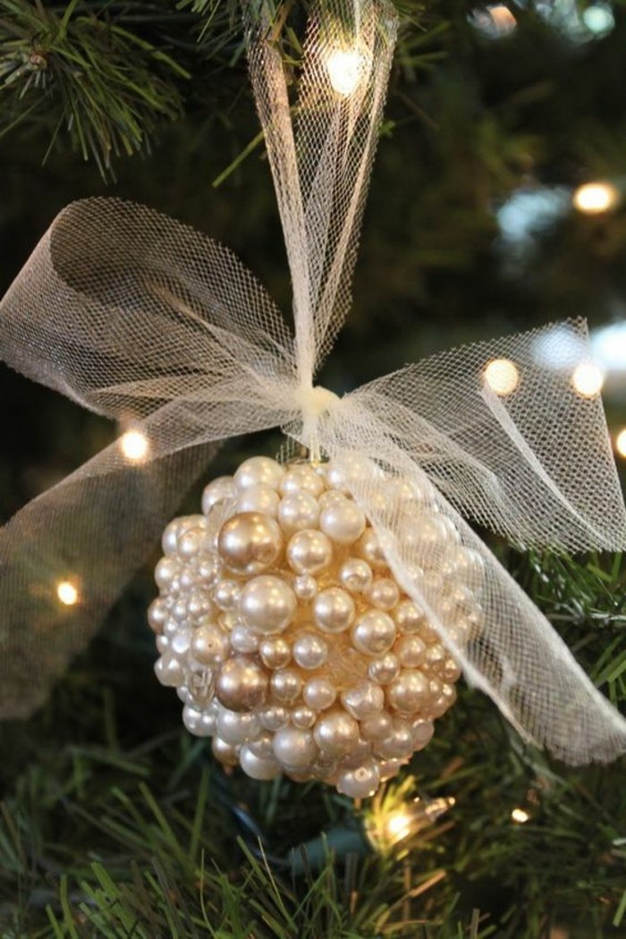 decoración de bricolaje de decisiones Weihnachtsdeko-usted mismo-maquillaje suave de la joyería de ocho perlas fuera
