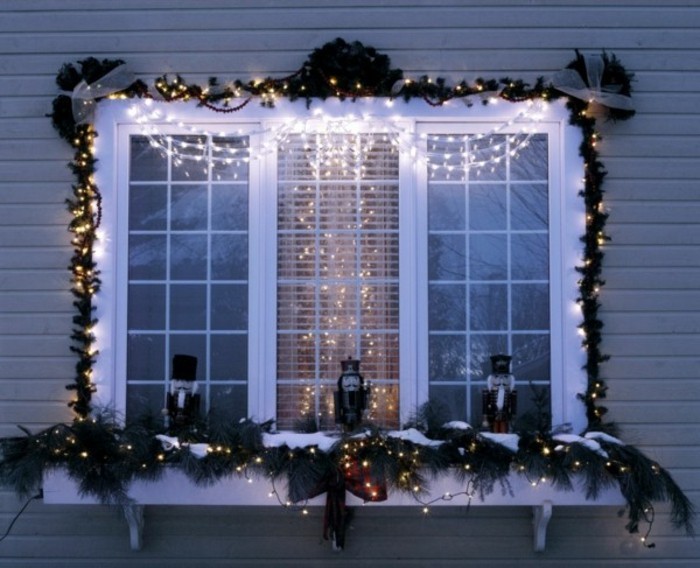 Joulu-Fensterdeko-erittäin mukavat suunnittelun