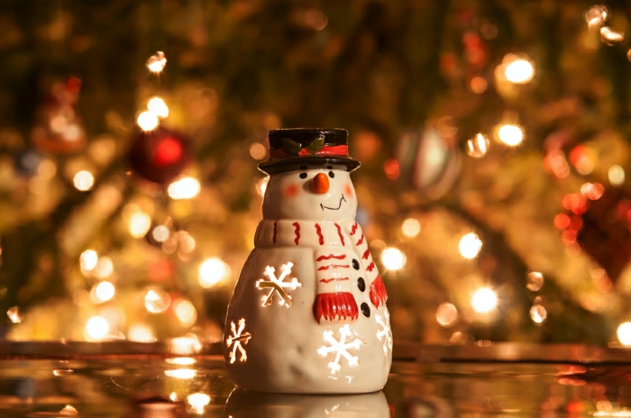 Božićno drvce-uređenje snjegović