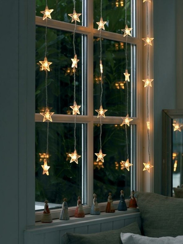 weihnachtsdeko-Tinker-ikkuna-luova-tyylikäs-valaistus