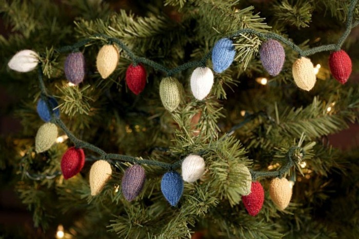 weihnachtsdeko-плетиво на най-christbaum