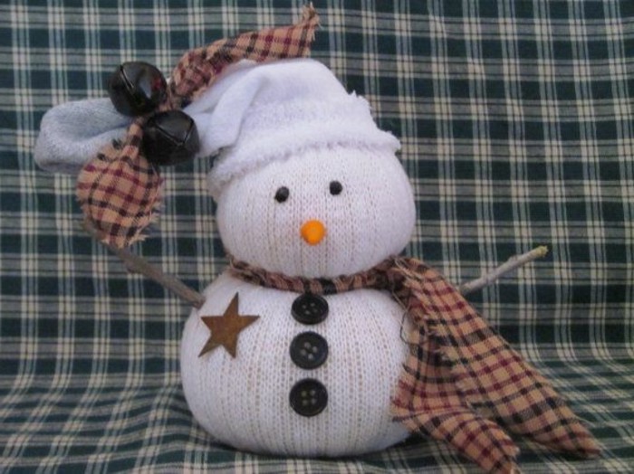 Коледа сам-калайджия-пра-модел-снежен човек-шият