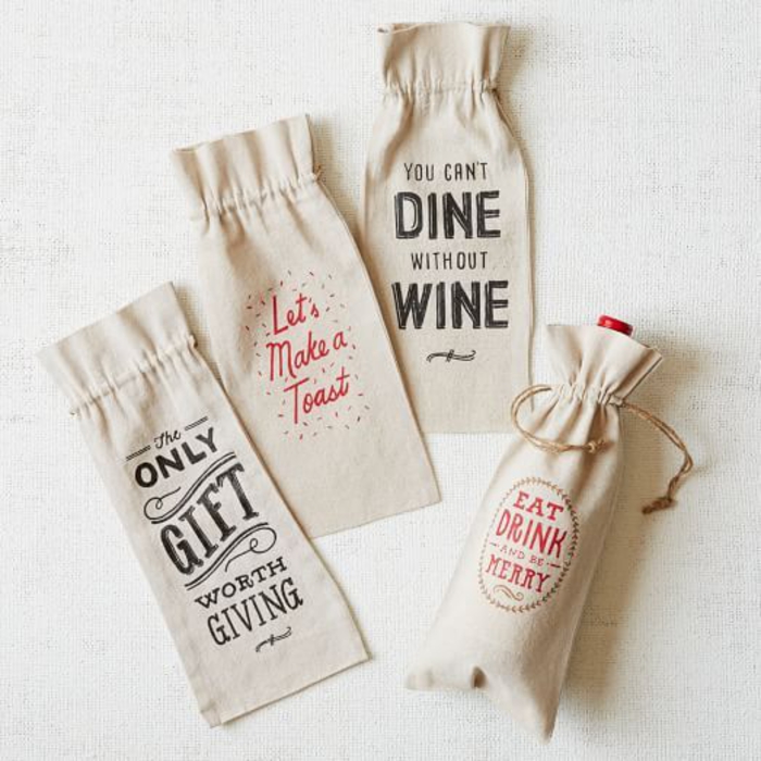 вино опаковки, вино торба самообявяване, лек и творчески, красива подарък идея