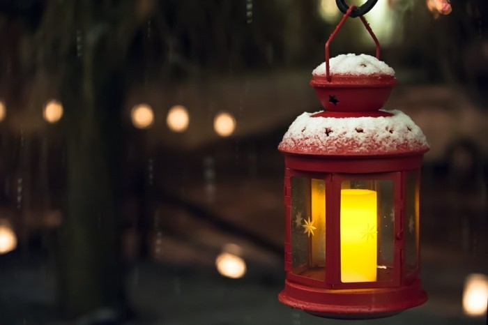 viento luces-Navidad-con-nieve