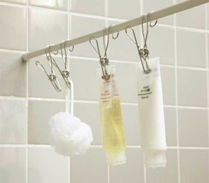 wohnideen-se-bi-metal clip-kozmetički proizvodi zavjese-kupatilo-plastikctange