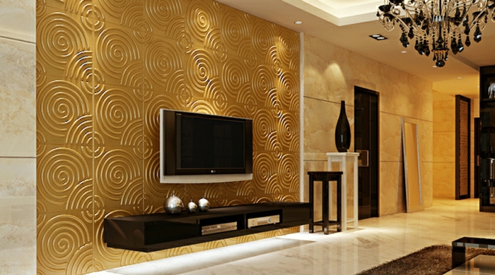 -Salon-design-salon set-salle-mur télévision panneaux-tv-mur-mur panneaux muraux 3d