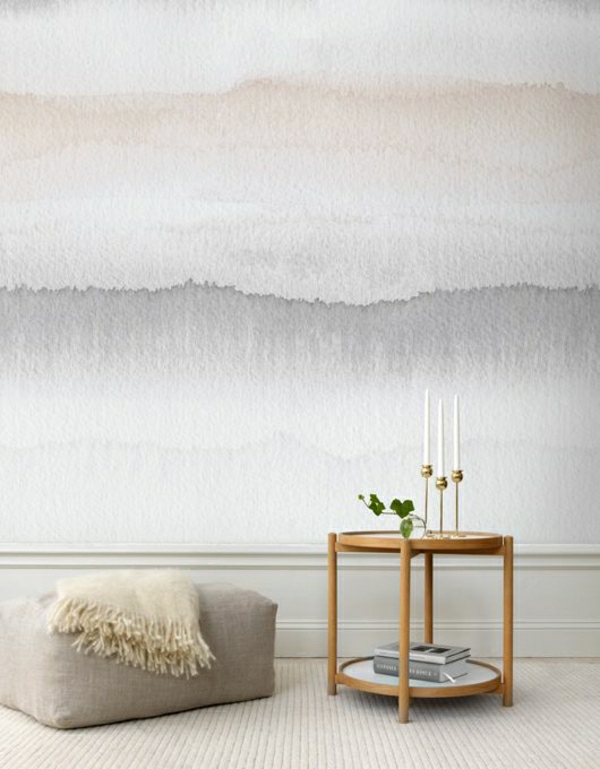 客厅墙壁设计漂亮的墙纸，客厅墙纸