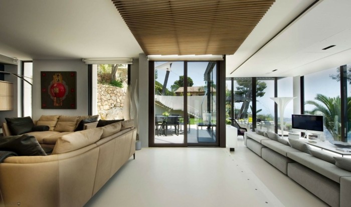 nappali fali ötletek terjedelmű nappalis modern tervezésű