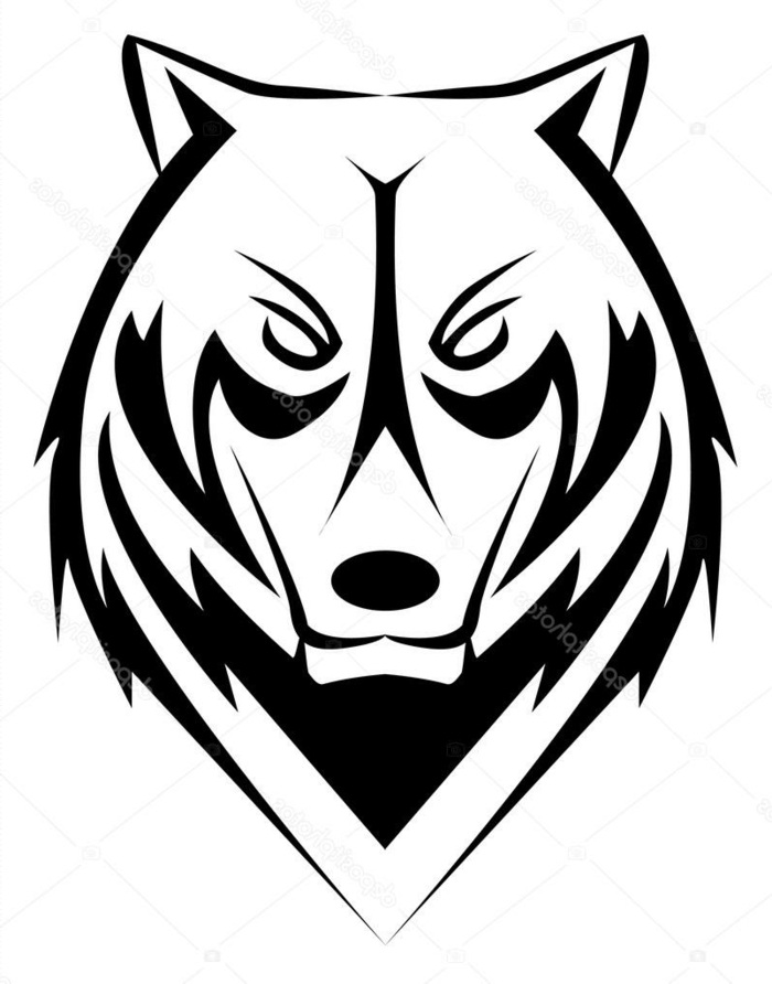 Katsokaa tätä ajatusta susi-tatuoinnille - tässä on valkoinen susi