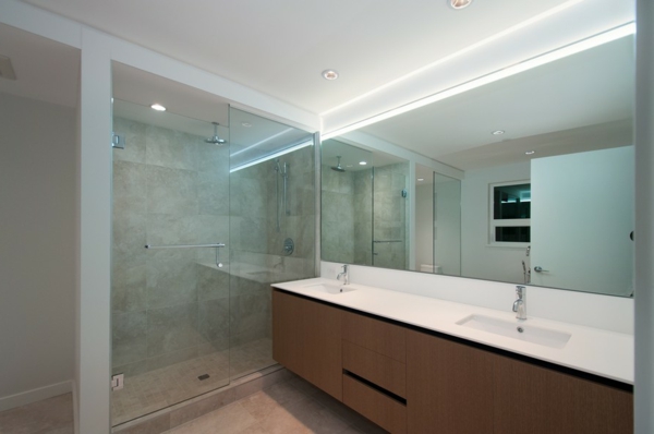 csodálatos mennyezeti lámpa modern design-Bathrooms--