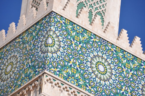чудесен плочки в марокански стил