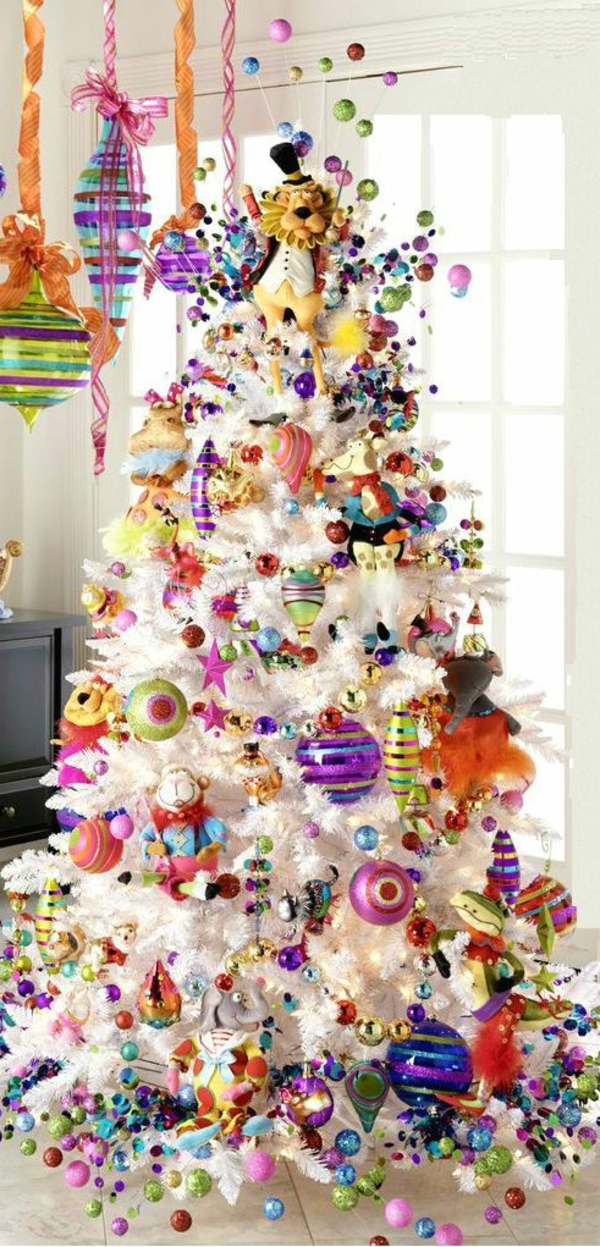 прекрасни Коледна елха Decorating Идеи