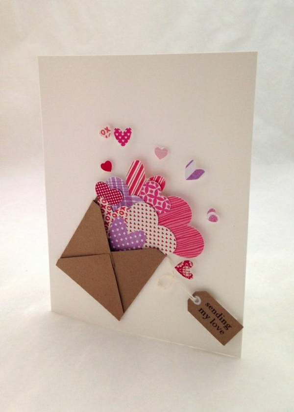 maravillosa de tarjetas de San Valentín-Tinker-usted mismo-machen-