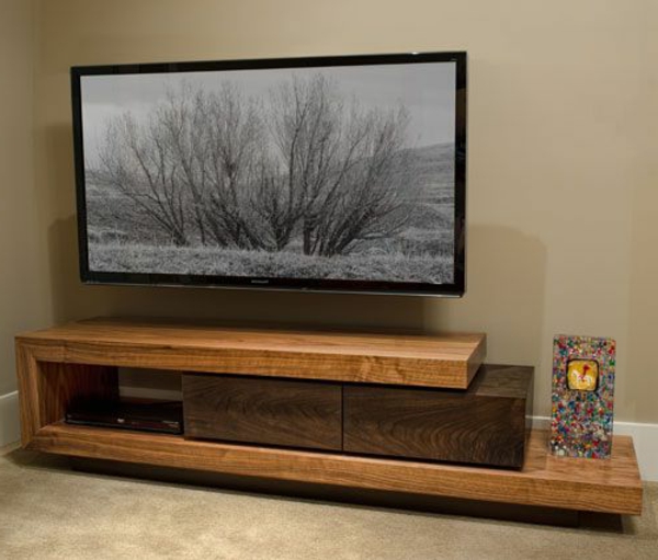 csodásan belsőépítészeti TV bútor-és-cool-design-for-a-modern nappali-